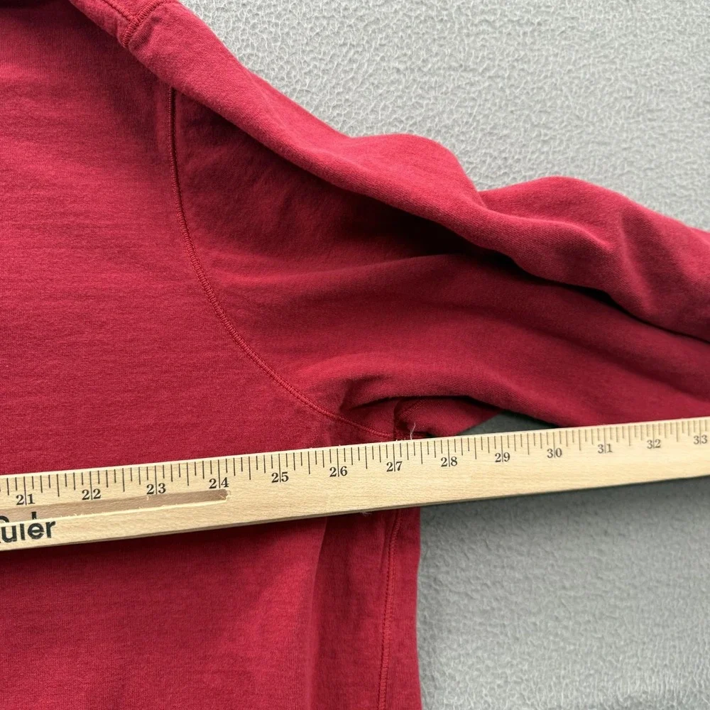 Polo Ralph Lauren Sweatshirt Mens 2XL Red Performance 1/4 Zip Mock Neck Fleece